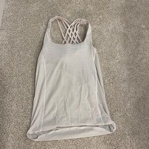 White Lululemon Tank Top